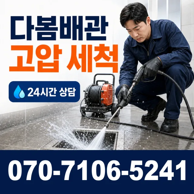 여수시 배관뚫기 상담 이미지 4